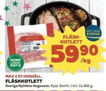 Stora Coop Fläskkotlett erbjuda