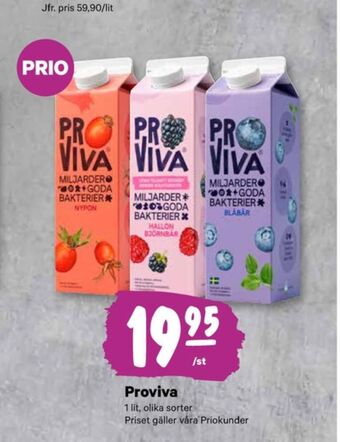 City Gross Proviva fruktdryck erbjuda