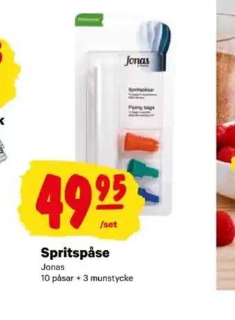 City Gross Jonas spritspåse erbjuda