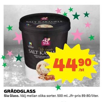 Coop Extra Gräddglass erbjuda