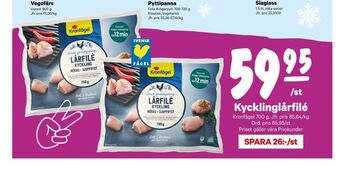City Gross Kronfågel kycklinglårfilé erbjuda