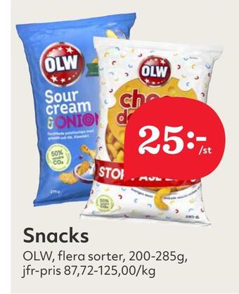 Hemköp Snacks erbjuda