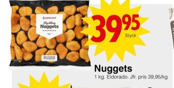 Matöppet Eldorado kycklingnuggets erbjuda