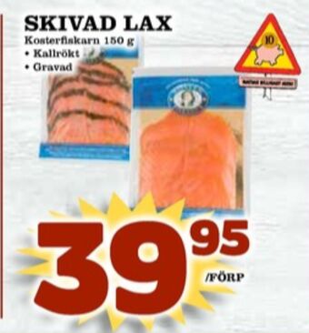 Matdax Kosterfiskarn lax erbjuda