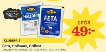 Hemköp Feta, halloumi, grillost erbjuda