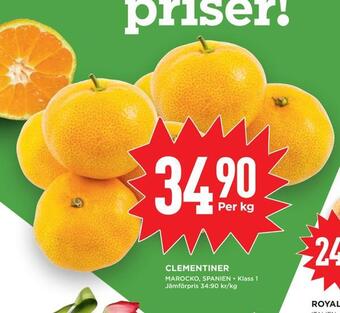 Willys Clementiner erbjuda