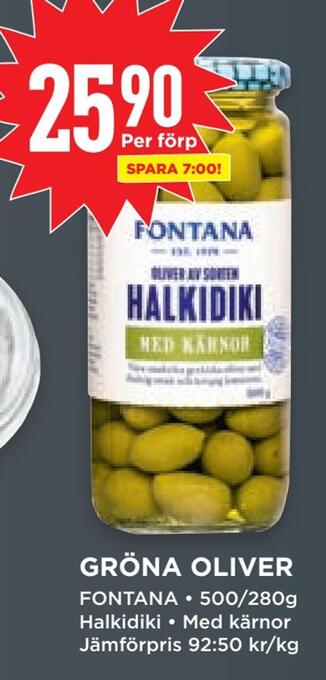 Willys Gröna oliver erbjuda