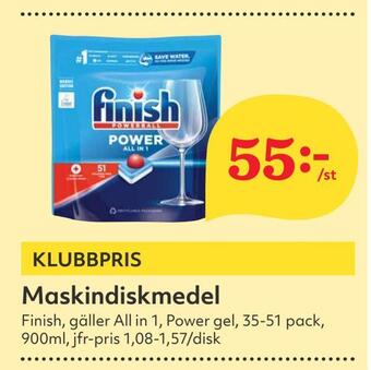 Hemköp Maskindiskmedel erbjuda