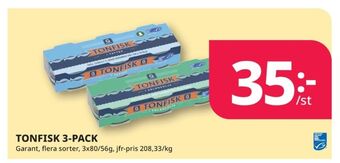 Tempo Garant tonfisk erbjuda