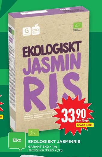 Willys Ekologiskt jasminris erbjuda