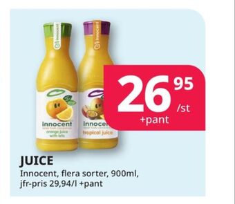 Tempo Innocent juice erbjuda