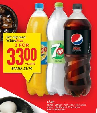 Willys Hemma Läsk erbjuda