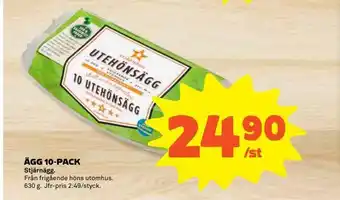 Coop Extra Ägg 10-pack erbjuda