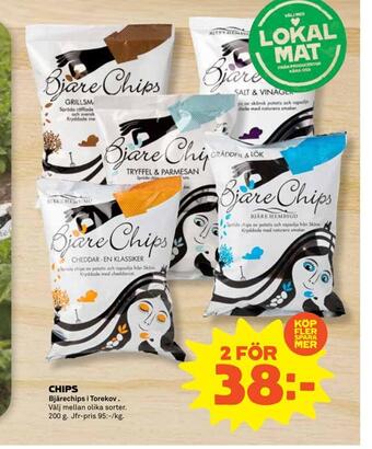Coop Extra Chips erbjuda