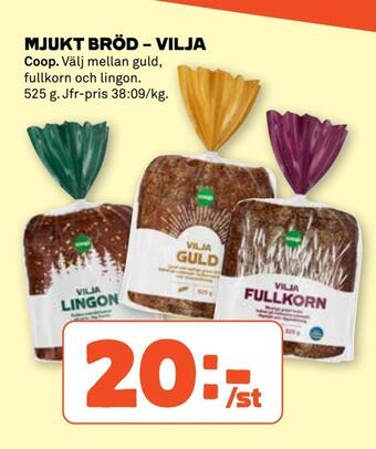 Coop Extra Mjukt bröd - vilja erbjuda