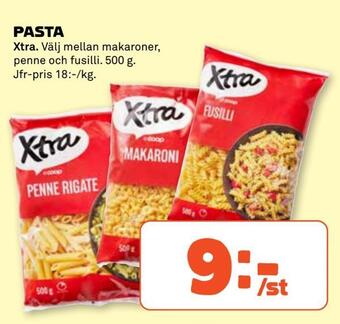 Coop Extra Pasta erbjuda