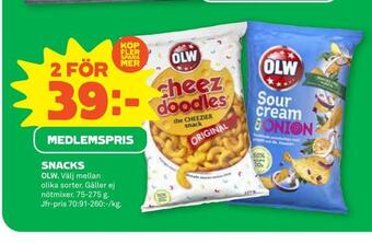 Stora Coop Snacks erbjuda