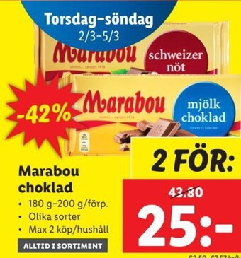 Marabou Choklad