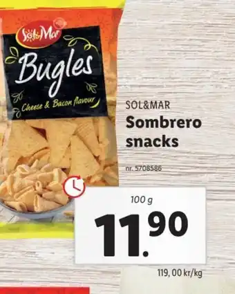 Lidl Sombero Snacks erbjuda