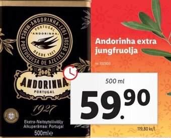 Lidl Andorinha Extra Jungfruolja erbjuda
