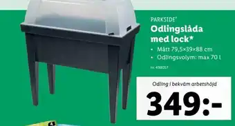 Lidl Odlingslåda med Lock erbjuda