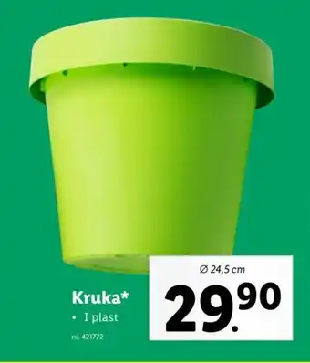 Lidl Kruka erbjuda
