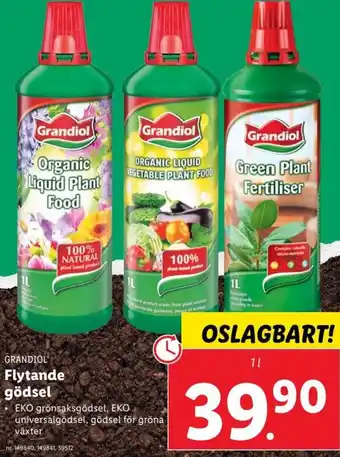 Lidl Flytande Gödsel erbjuda