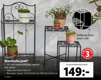 Lidl Blomhylla/Pall erbjuda