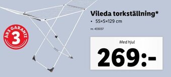Lidl Vileda Torkställning erbjuda
