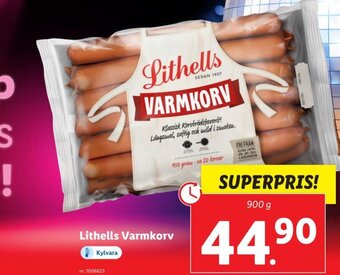 Lidl Lithells Varmkorv erbjuda