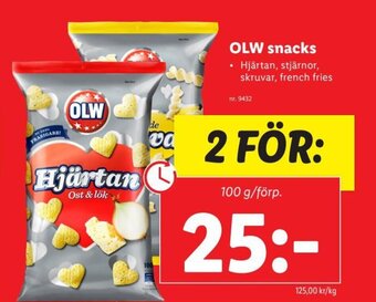 Lidl OLW Snacks erbjuda