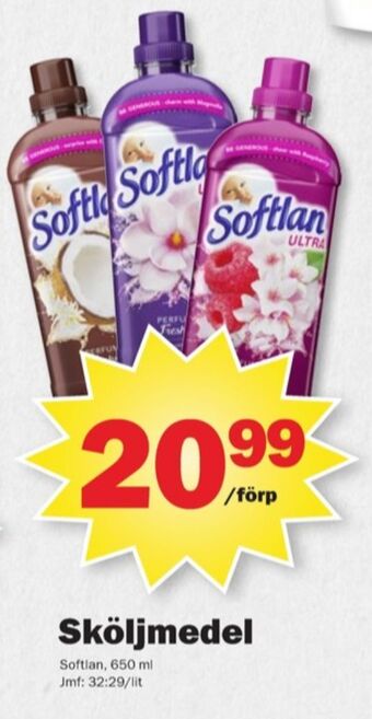 Pekås Softlan sköljmedel erbjuda