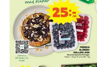 Stora Coop Änglamark blåbär erbjuda