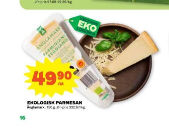 Stora Coop Änglamark parmigiano reggiano erbjuda