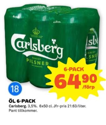 Stora Coop Carlsberg öl erbjuda