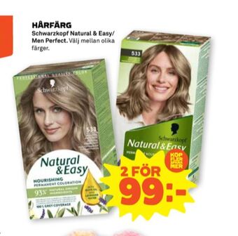 Natural & easy hårfärg