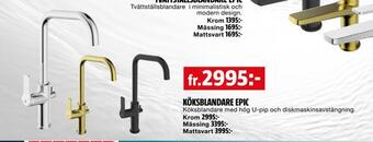 Bauhaus Köksblandare epic erbjuda