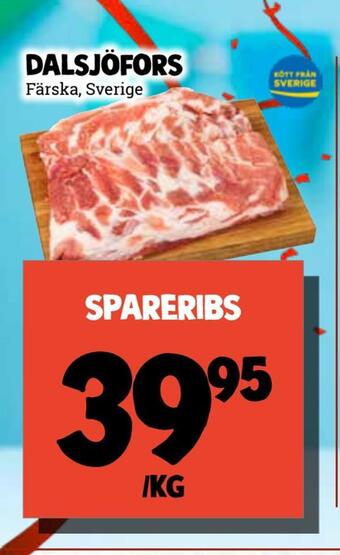 MatArket Spareribs erbjuda