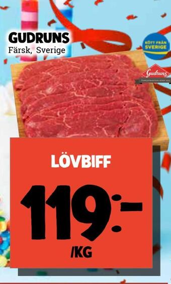 MatArket Lövbiff erbjuda