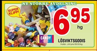 Nya Pulsen Lösviktsgodis erbjuda
