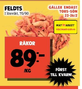 MatArket Räkor erbjuda