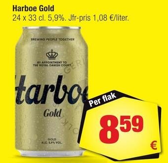Calle Harboe gold erbjuda