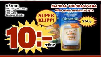 Nya Pulsen Såser erbjuda