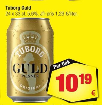 Calle Tuborg guld erbjuda