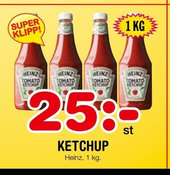 Nya Pulsen Ketchup erbjuda