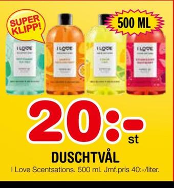 Nya Pulsen Duschtvål erbjuda