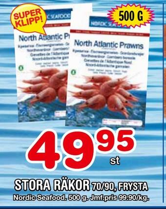 Nya Pulsen Stora räkor erbjuda