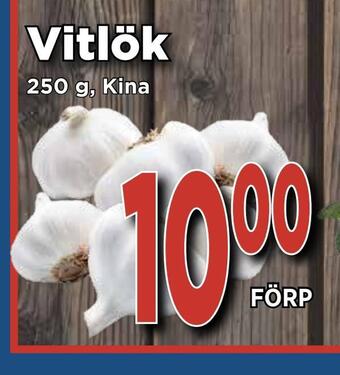 Supergrossen Vitlök erbjuda