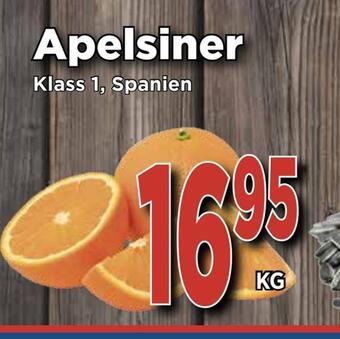 Supergrossen Apelsiner erbjuda