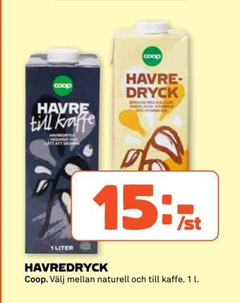 Stora Coop Havredryck erbjuda